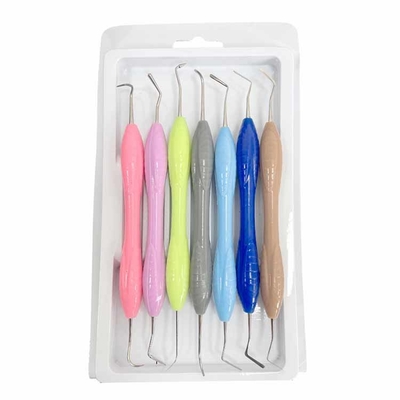 China Dental resin filling instruments Composite Resin Filling Spatula Instrument Restoration Resin Filler Kit 7PCS/KIT supplier