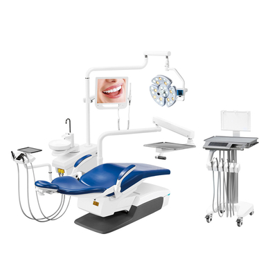 China SE-M059 Implant Multifunctional Dental Chair with Operation Lamp and Cart Dental Unit supplier