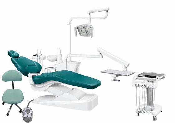 China Dental equipment manufacturer factory dental chair price sale medical dental unit set machine luxury led dental chairs supplier