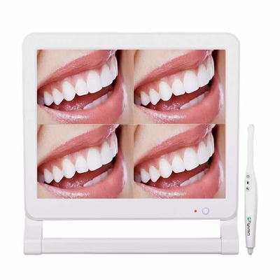 China Dental Products Selling Dental Unit Equipment Dental WIFI Intraoral Camera with Monitor and Metal Holder supplier