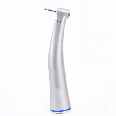 China 1:1 Mini Head Dental LED Internal Water Spray Fiber Optic Low Speed Mini 1:1 Contra Angle Handpiece Dental supplier