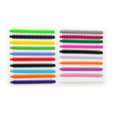 Orthodontic Rubber Band Elastic Ligature ties/ dental elastic Long Ligature Tie / colorful orthodontic Ligature Tie supplier