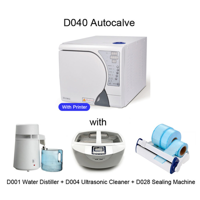 Dental Stainless Vacuum Autoclave Steam Dental Sterilizer Class B Dental Sterilize Box with printer supplier